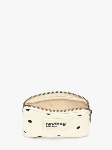 Portemonnee Pois Hindbag Beige pois PO ander zicht 1